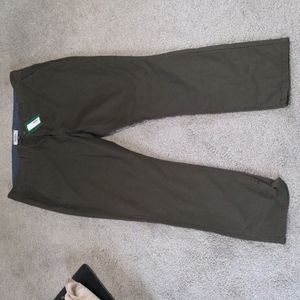 Men's Chinos - color olive - size 38-32